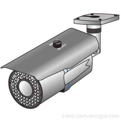 Weather-proof IR Camera with 700TVL Resolution, 12V DC Power Supply and 28-piece LED Quantity